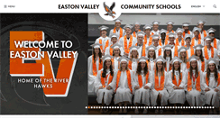 Desktop Screenshot of eastonvalleycsd.com