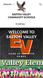 Mobile Screenshot of eastonvalleycsd.com